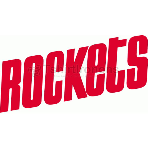 Houston Rockets T-shirts Iron On Transfers N1021 - Click Image to Close